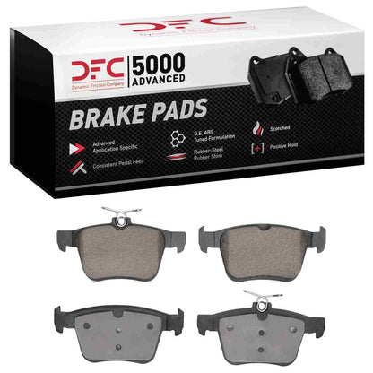 Dynamic Friction Company Disc Brake Pad Set 1552-1761-00