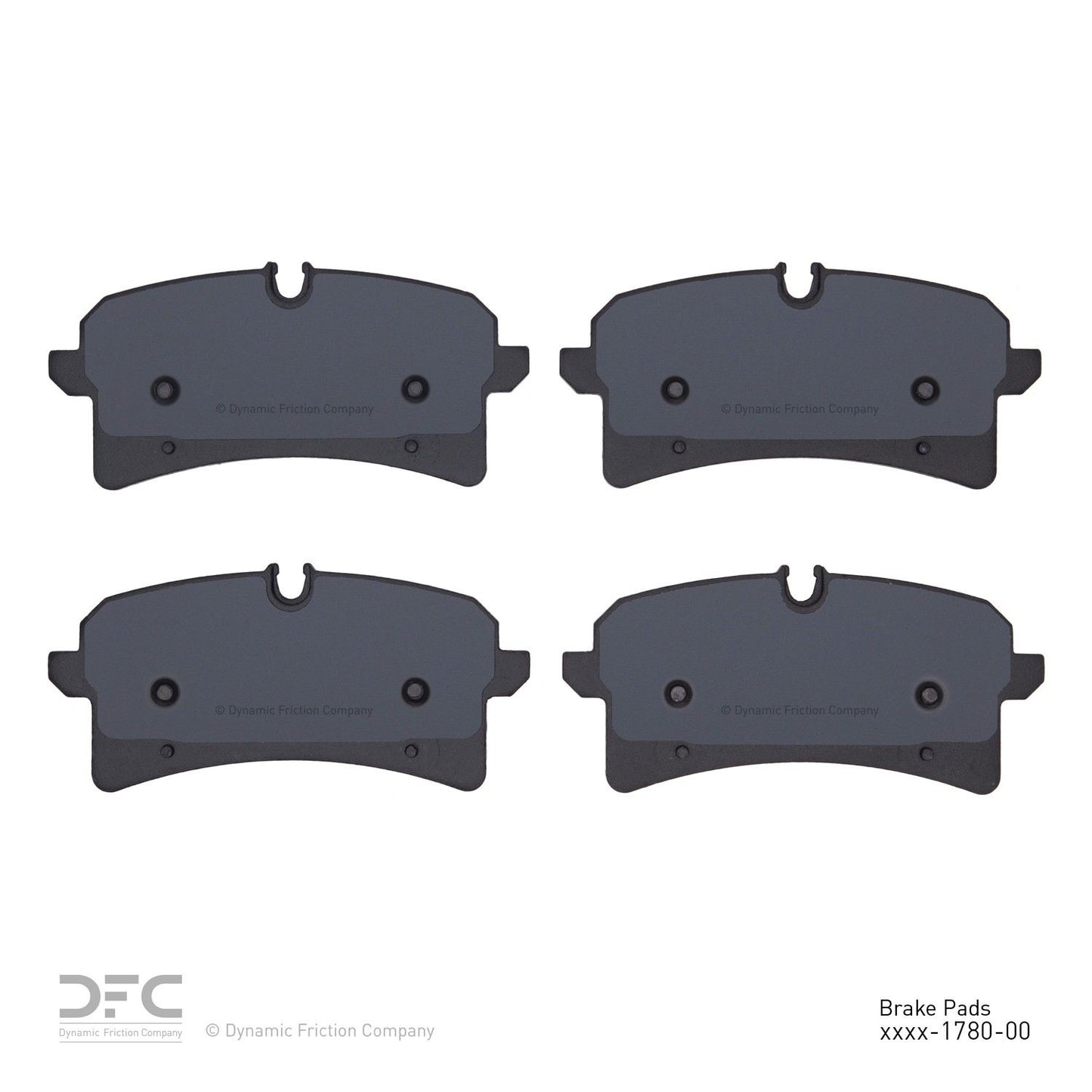 Dynamic Friction Company Disc Brake Pad Set 1552-1780-00