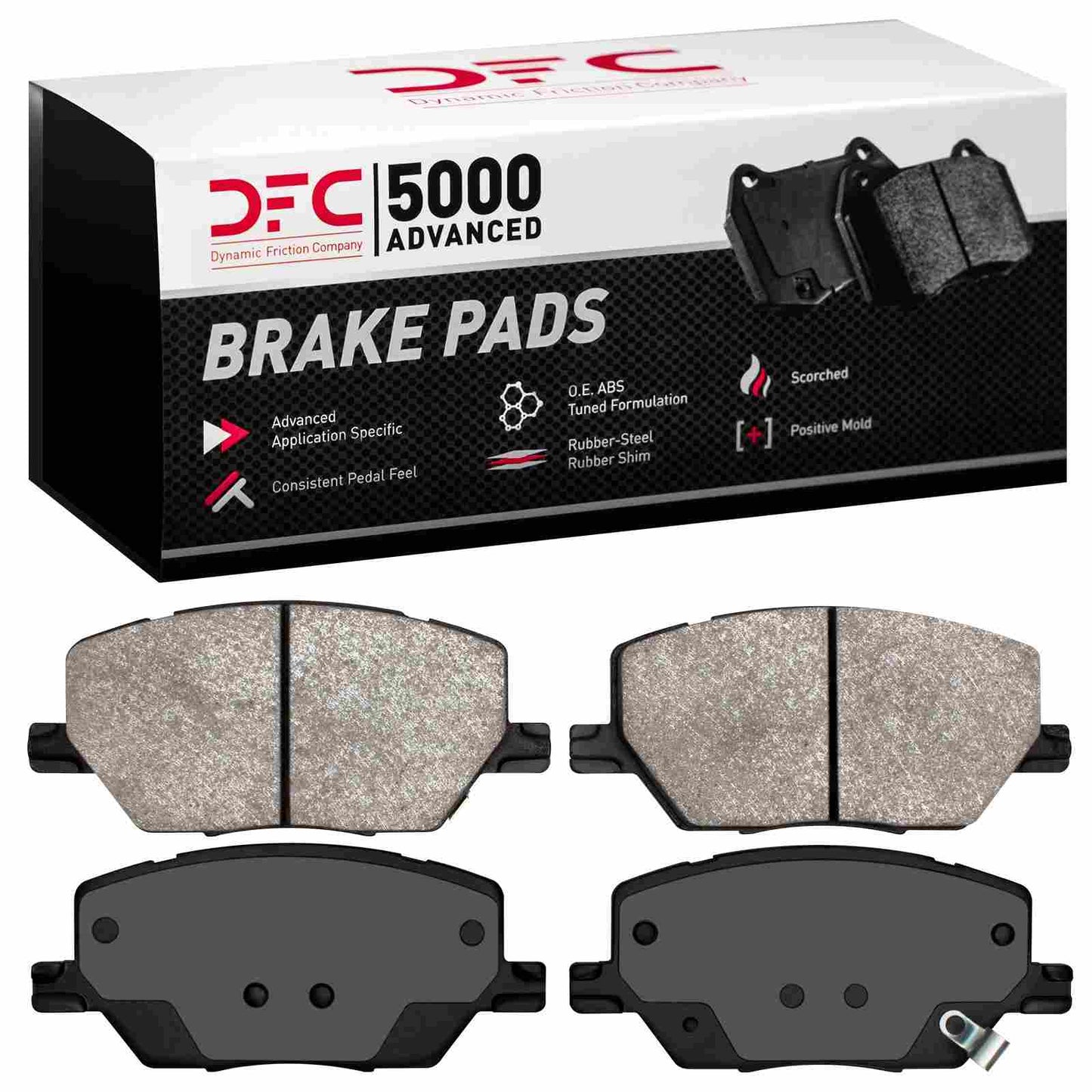 Dynamic Friction Company Disc Brake Pad Set 1552-1811-00