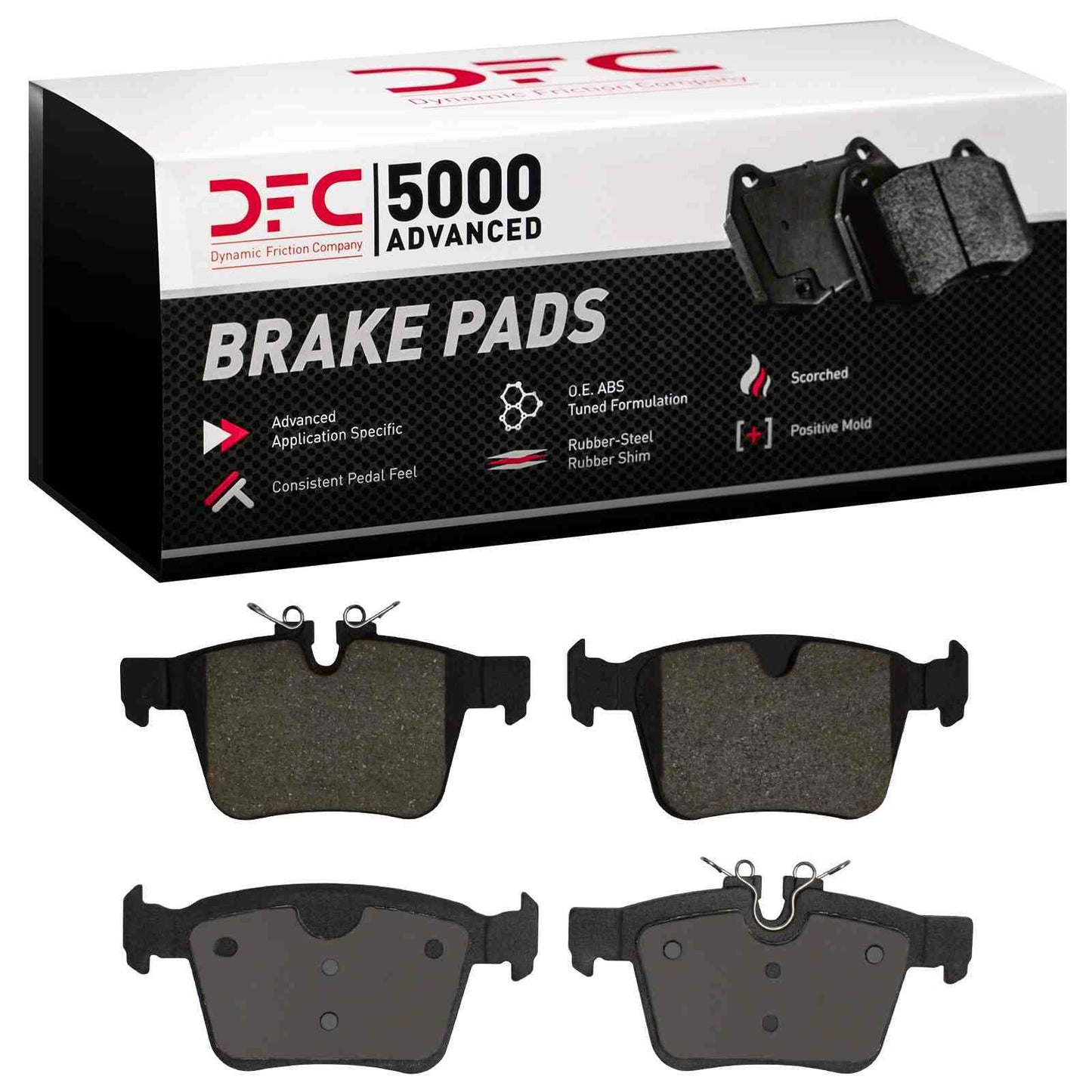 Dynamic Friction Company Disc Brake Pad Set 1552-1821-00