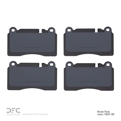 Dynamic Friction Company Disc Brake Pad Set 1552-1849-00