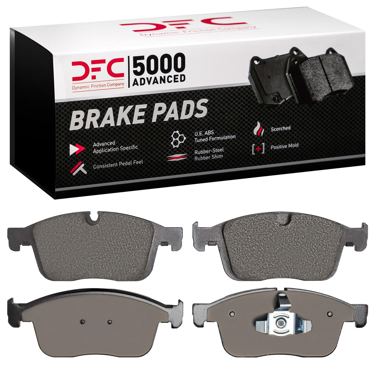 Dynamic Friction Company Disc Brake Pad Set 1552-1866-00