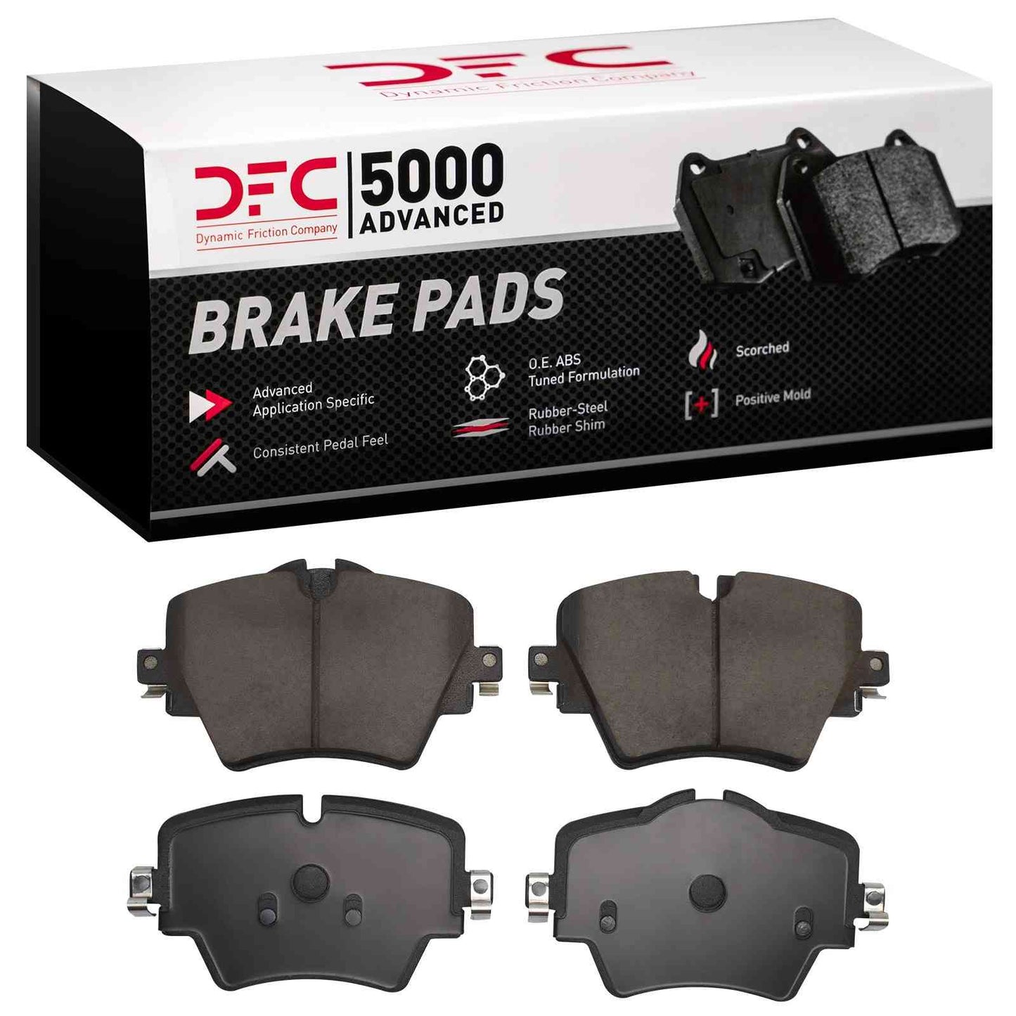 Dynamic Friction Company Disc Brake Pad Set 1552-1892-00
