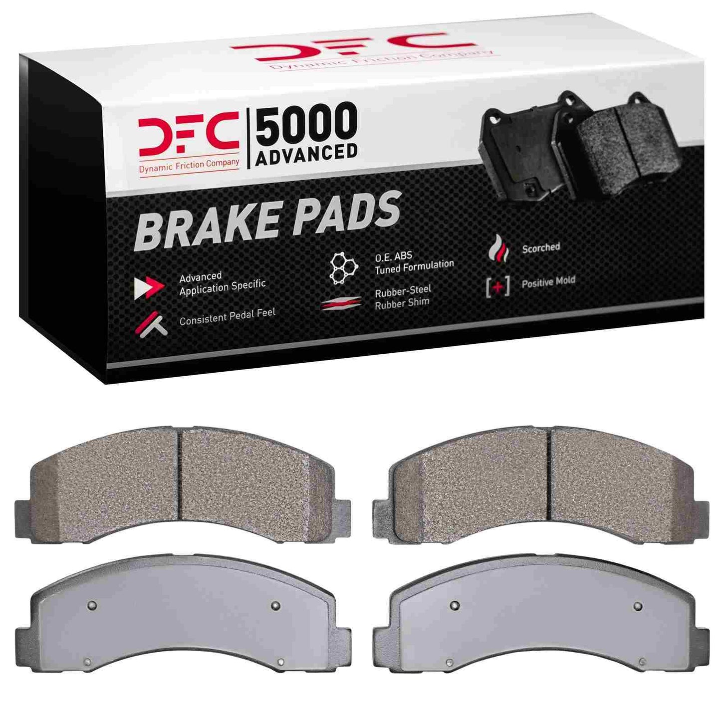 Dynamic Friction Company Disc Brake Pad Set 1552-2087-00