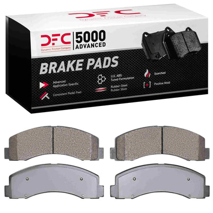 Dynamic Friction Company Disc Brake Pad Set 1552-2087-00