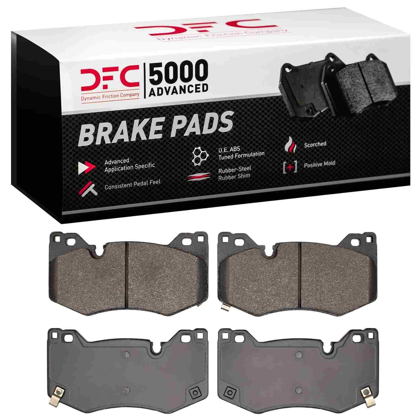 Dynamic Friction Company Disc Brake Pad Set 1552-2312-00