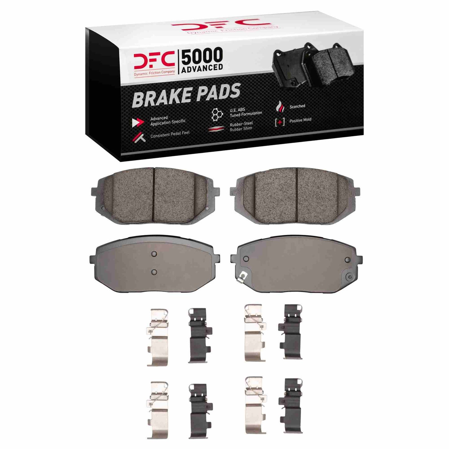 Dynamic Friction Company Disc Brake Pad Set 1552-2398-02