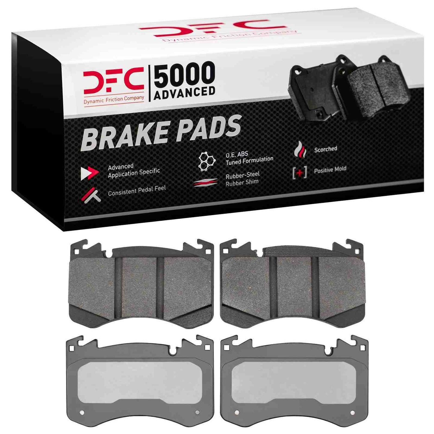 Dynamic Friction Company Disc Brake Pad Set 1552-2462-00