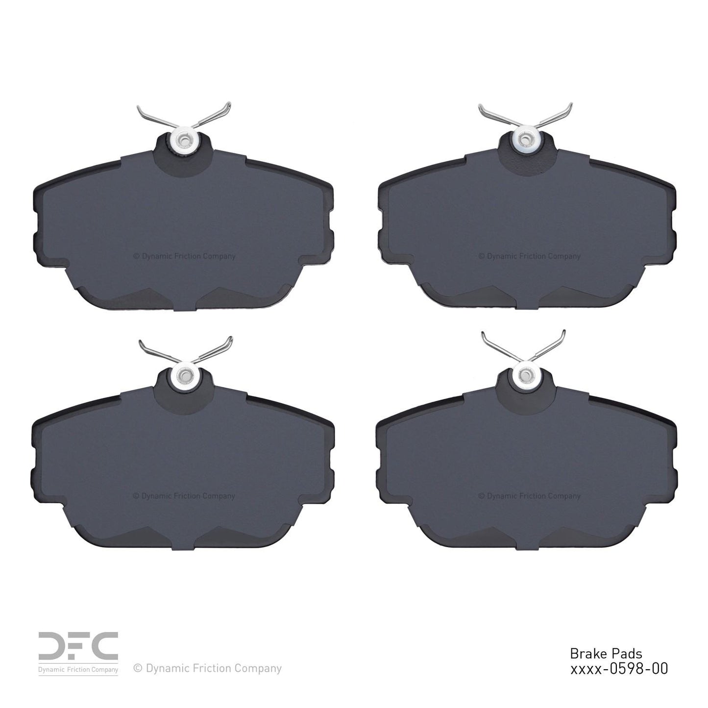 Dynamic Friction Company Disc Brake Pad Set 1553-0598-00
