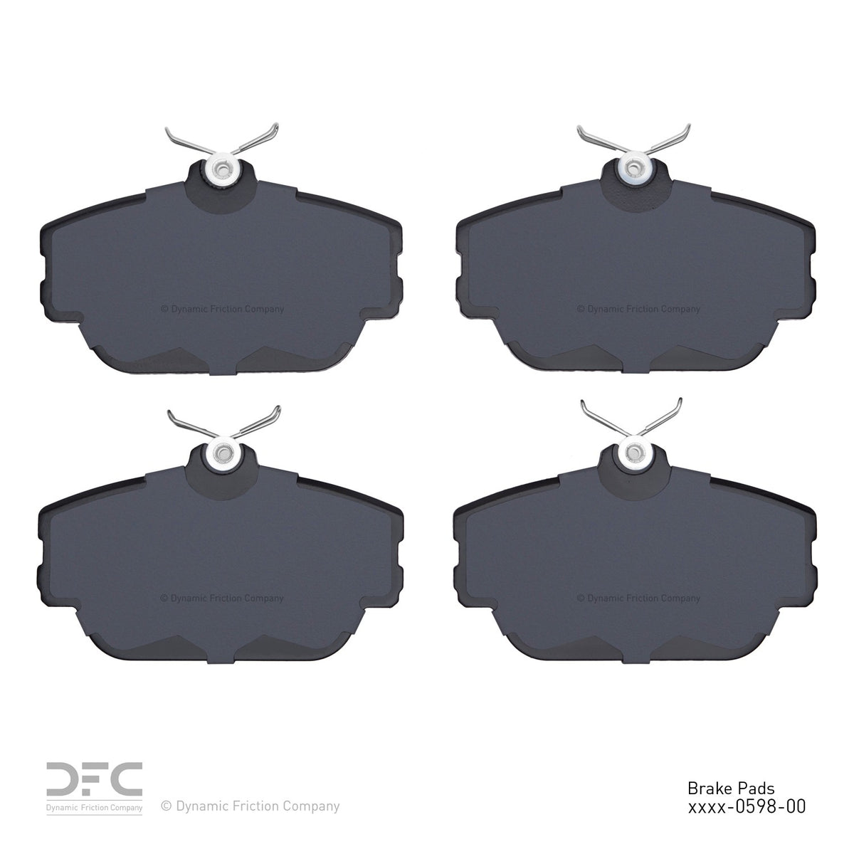 Dynamic Friction Company Disc Brake Pad Set 1553-0598-00