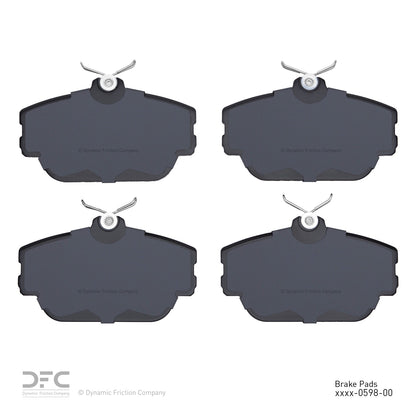 Dynamic Friction Company Disc Brake Pad Set 1553-0598-00