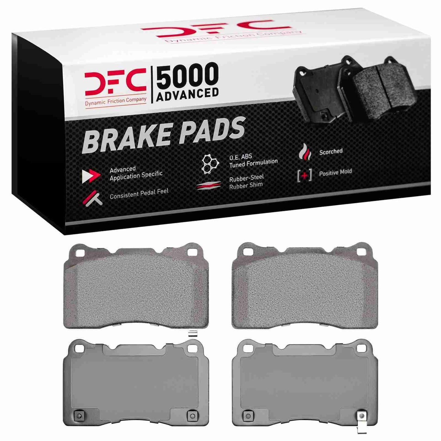 Dynamic Friction Company Disc Brake Pad Set 1553-1001-00