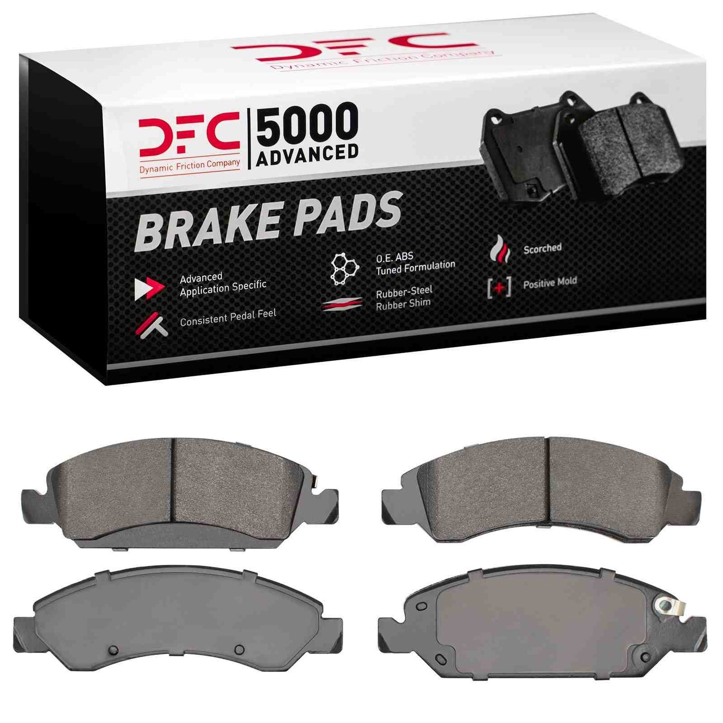 Dynamic Friction Company Disc Brake Pad Set 1553-1363-00