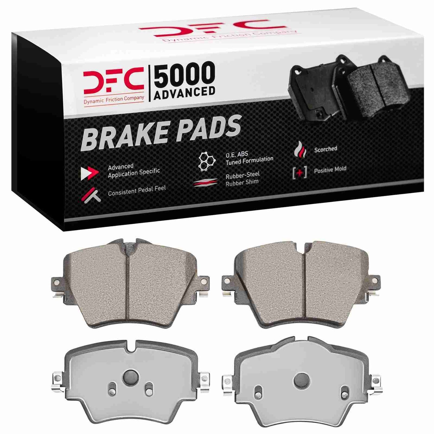 Dynamic Friction Company Disc Brake Pad Set 1553-1892-00