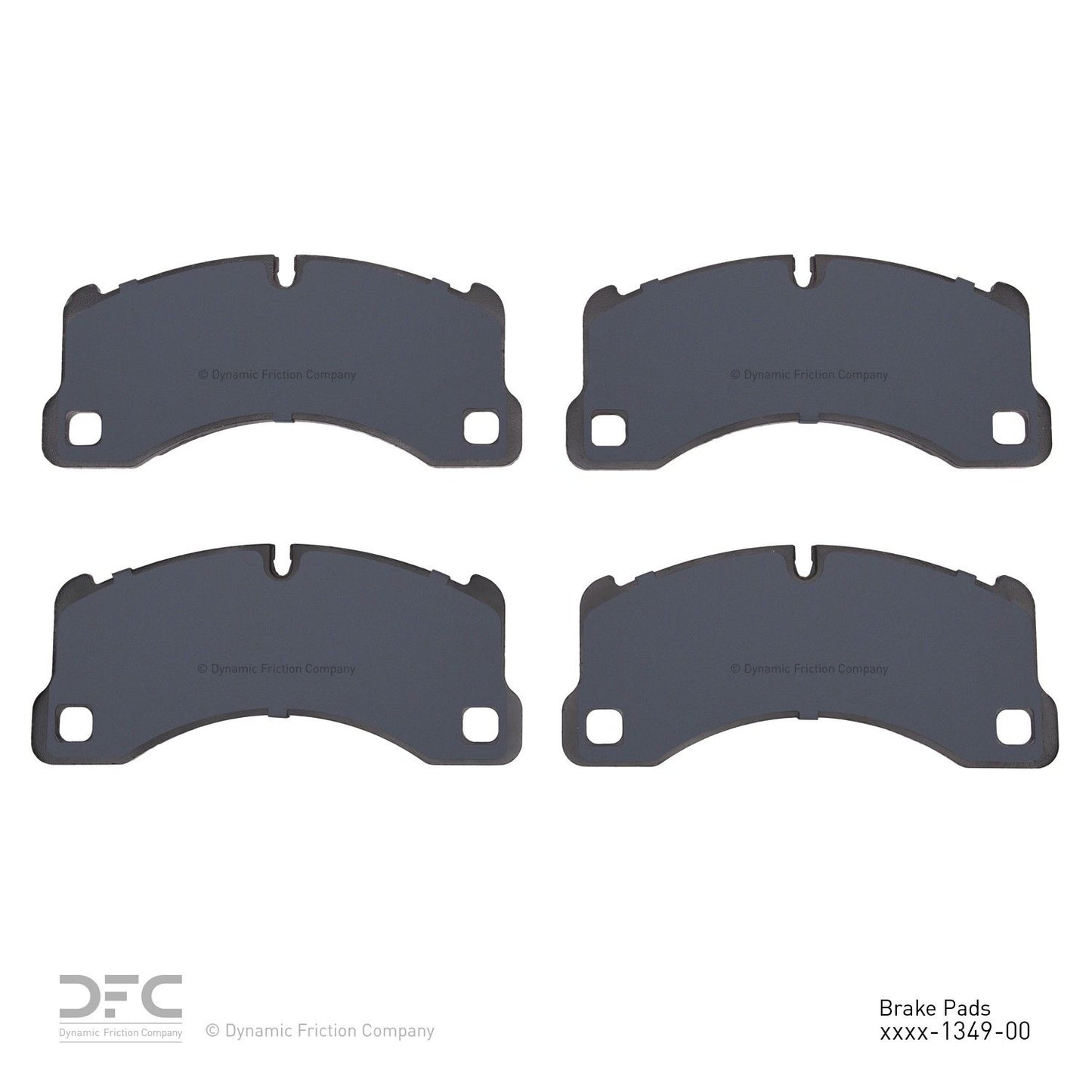 Dynamic Friction Company Disc Brake Pad Set 1554-1349-00