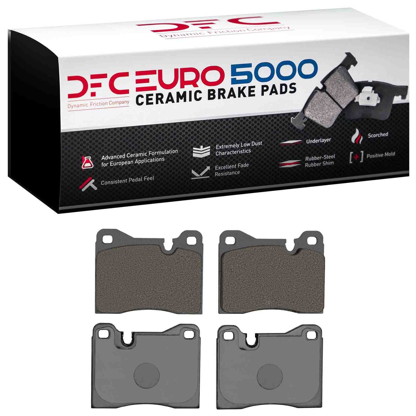 Dynamic Friction Company Disc Brake Pad Set 1600-0163-00