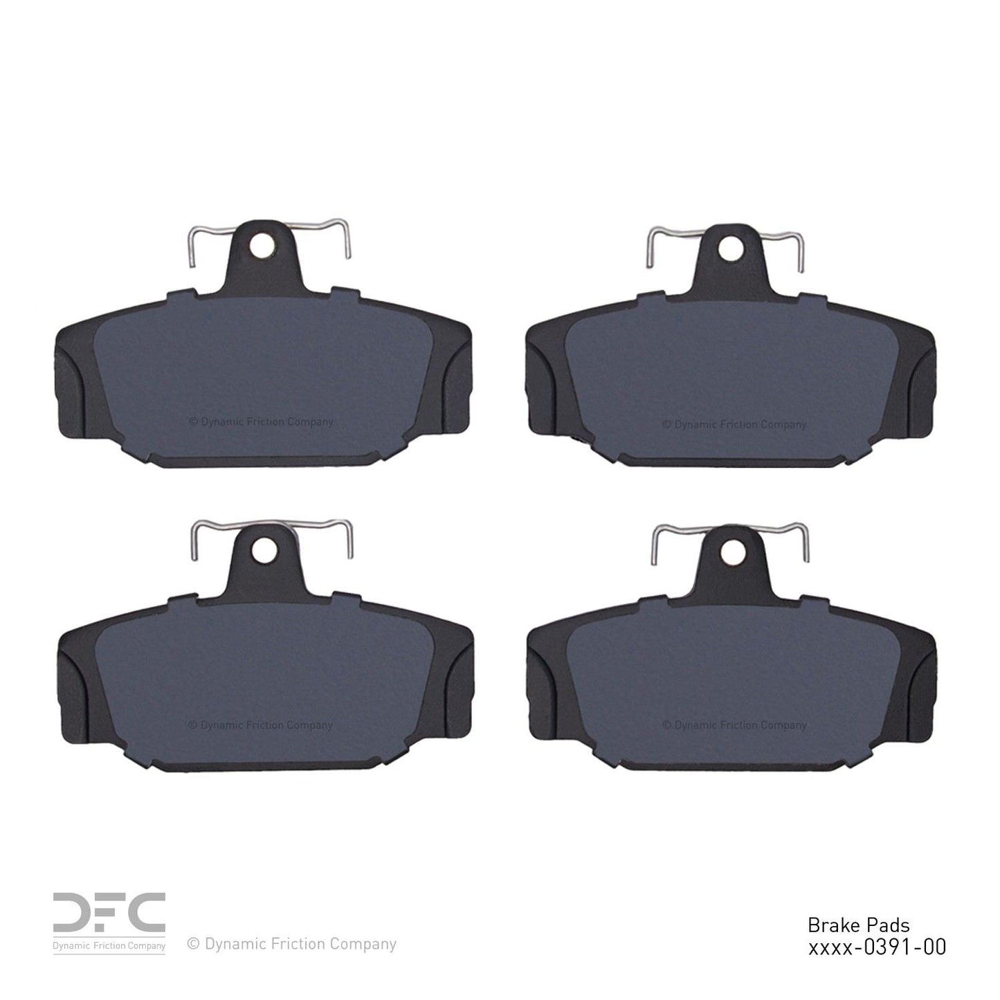 Dynamic Friction Company Disc Brake Pad Set 1600-0391-00