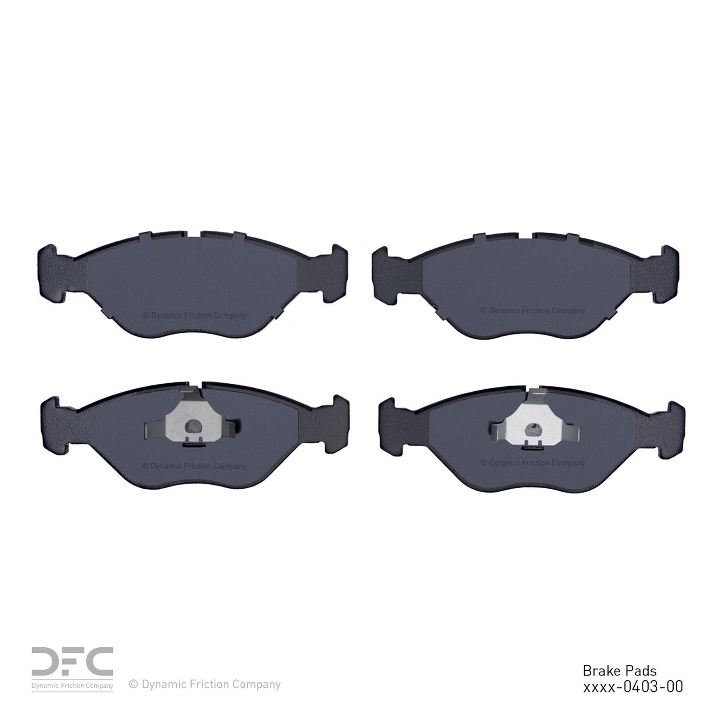Dynamic Friction Company Disc Brake Pad Set 1600-0403-00
