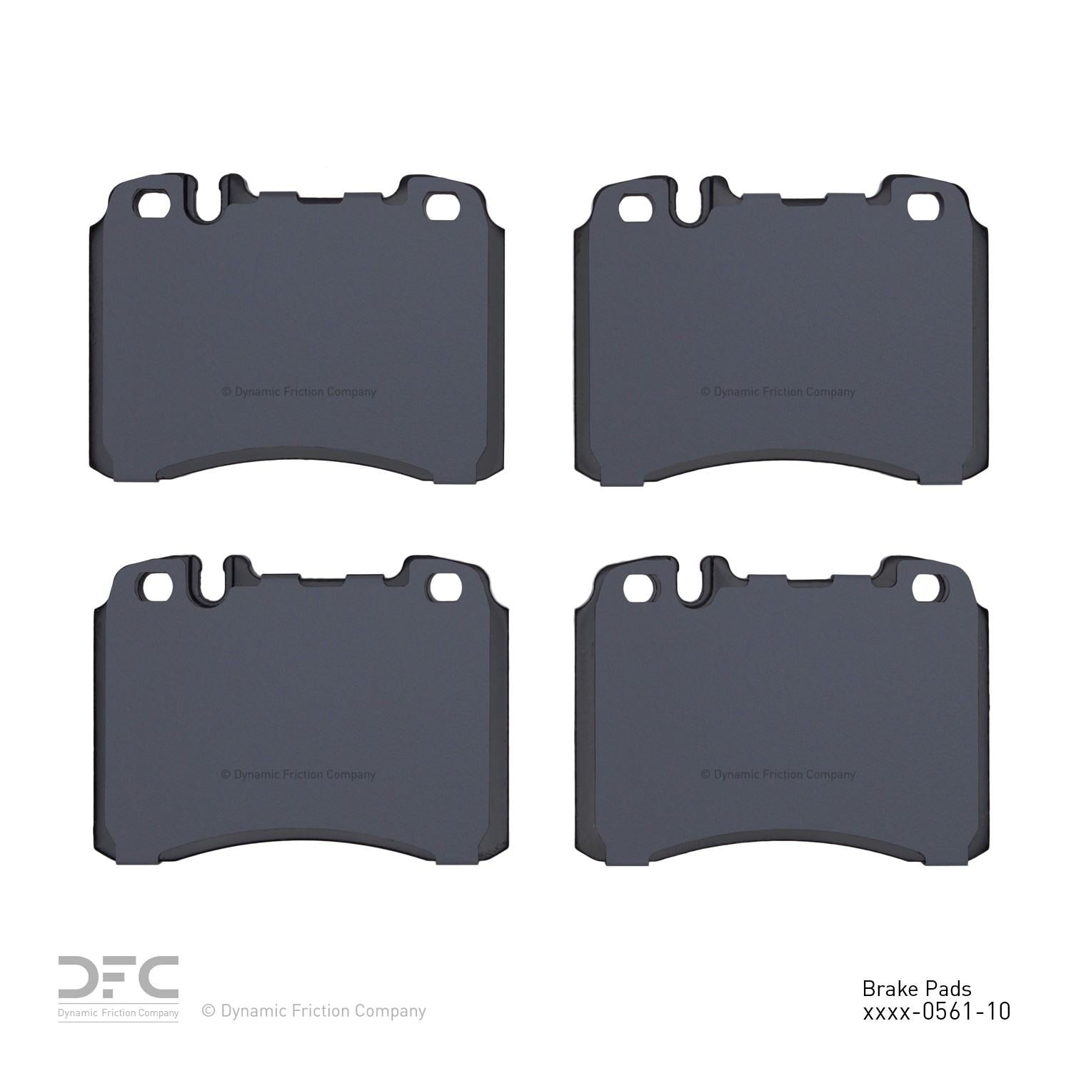 Dynamic Friction Company Disc Brake Pad Set 1600-0561-10