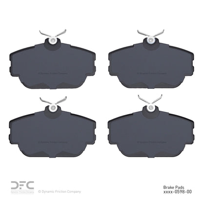 Dynamic Friction Company Disc Brake Pad Set 1600-0598-00