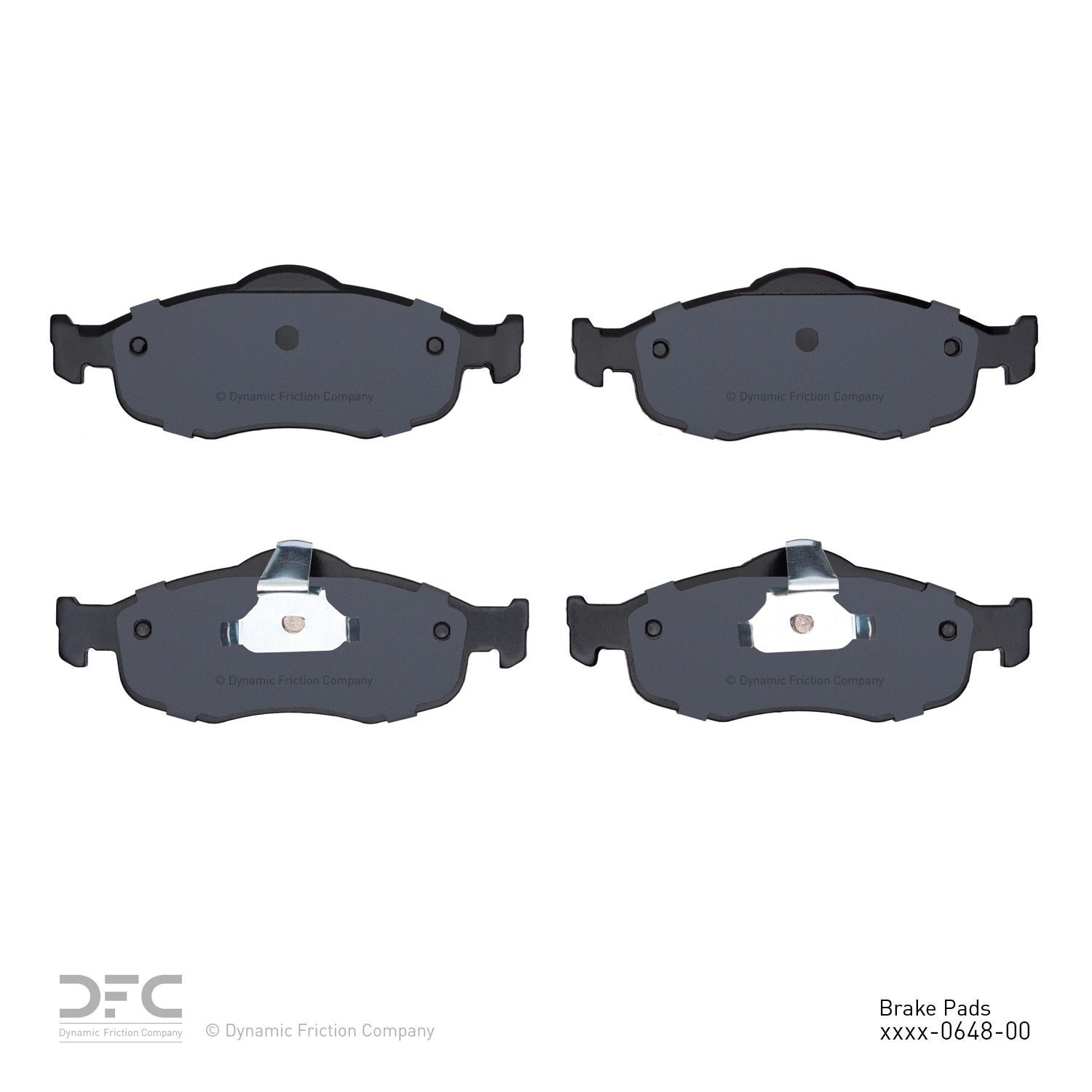 Dynamic Friction Company Disc Brake Pad Set 1600-0648-00