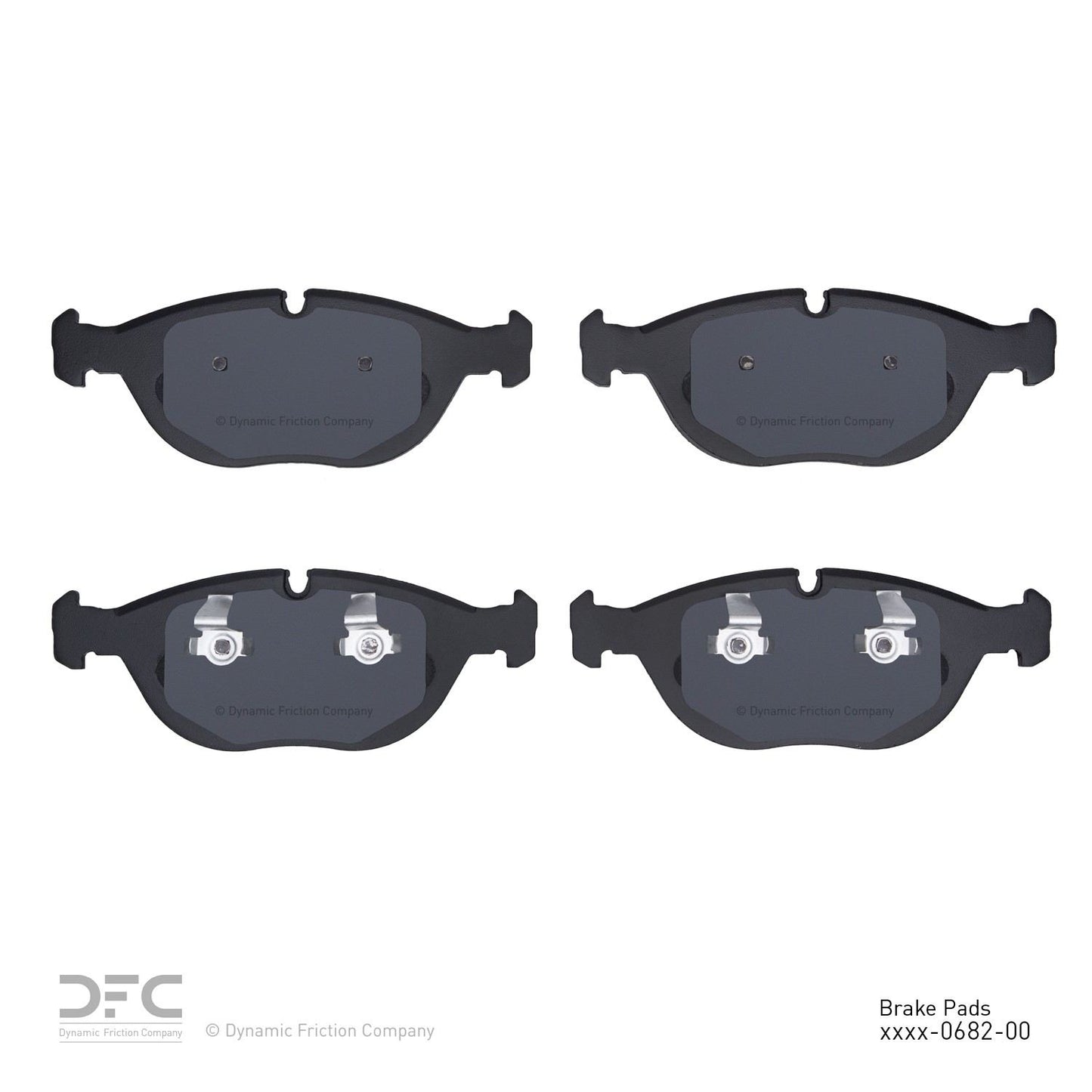 Dynamic Friction Company Disc Brake Pad Set 1600-0682-00