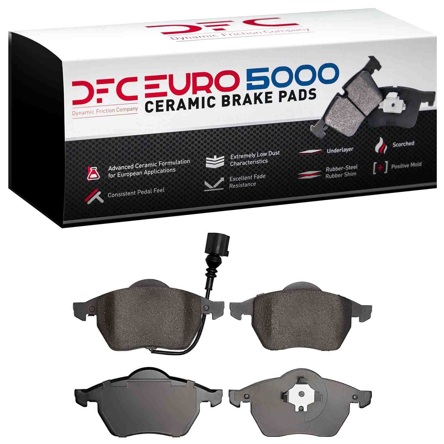Dynamic Friction Company Disc Brake Pad Set 1600-0687-10