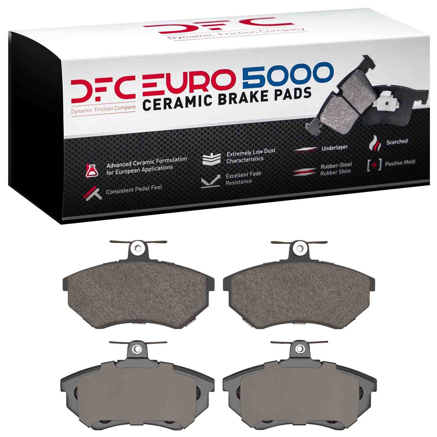 Dynamic Friction Company Disc Brake Pad Set 1600-0696-00