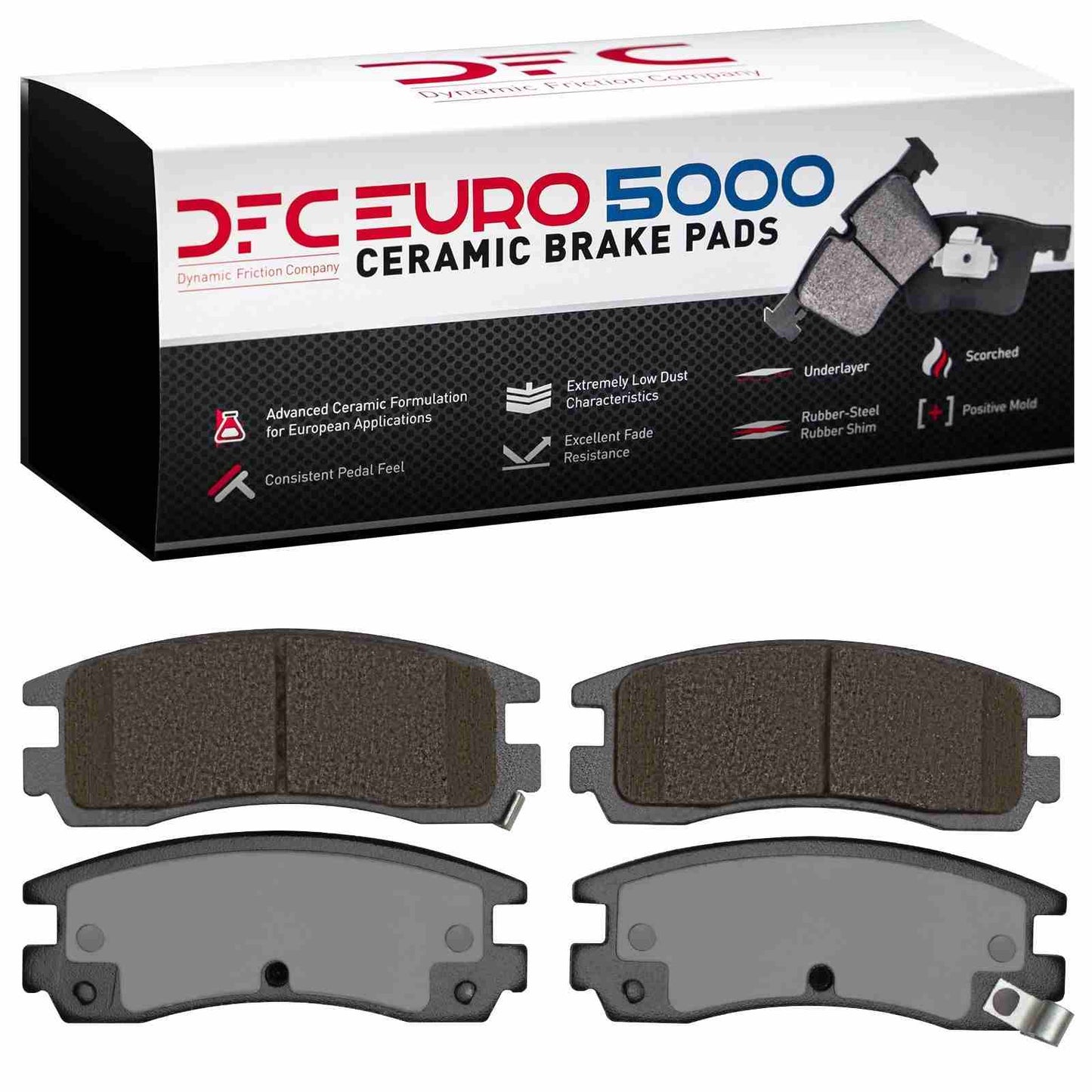 Dynamic Friction Company Disc Brake Pad Set 1600-0698-00