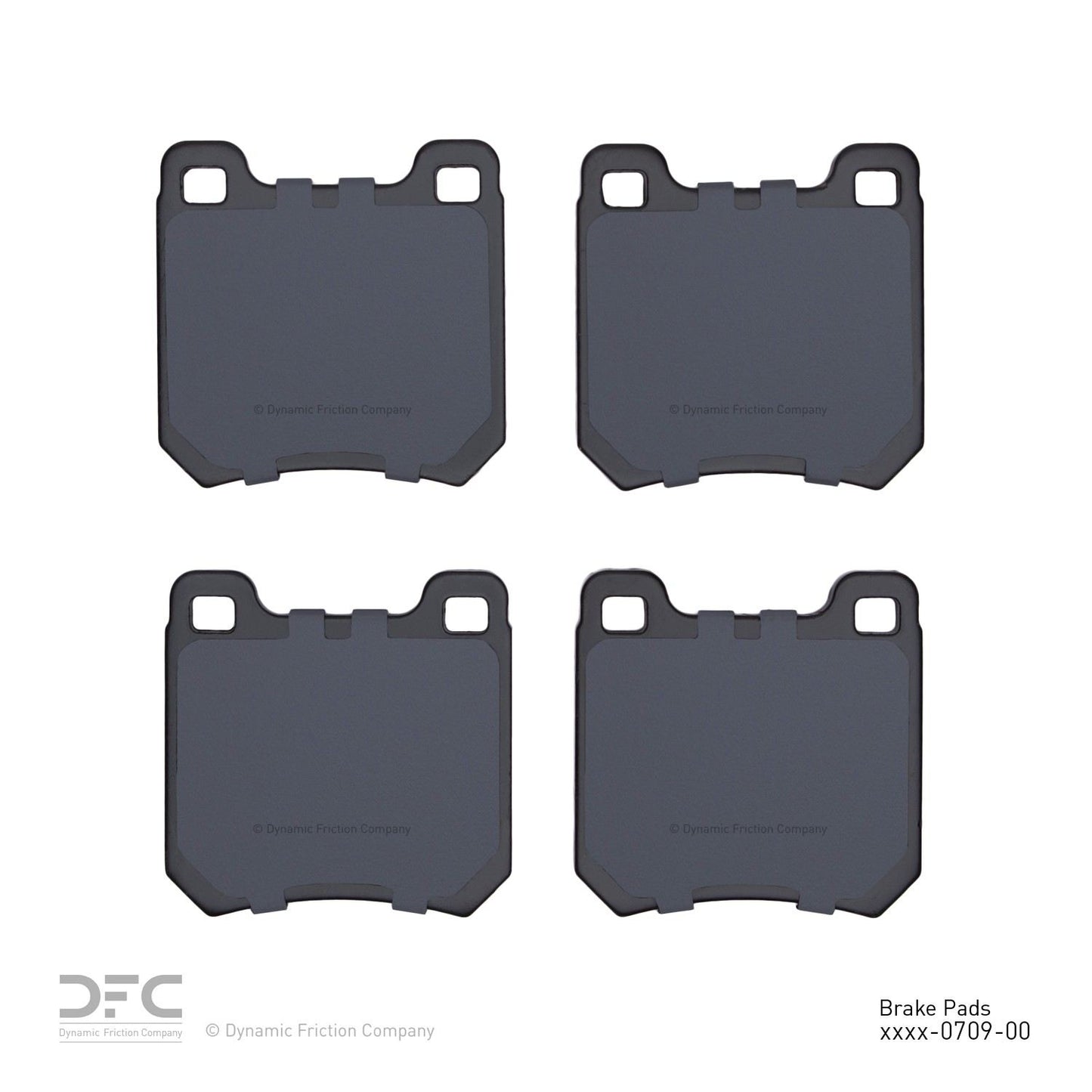 Dynamic Friction Company Disc Brake Pad Set 1600-0709-00