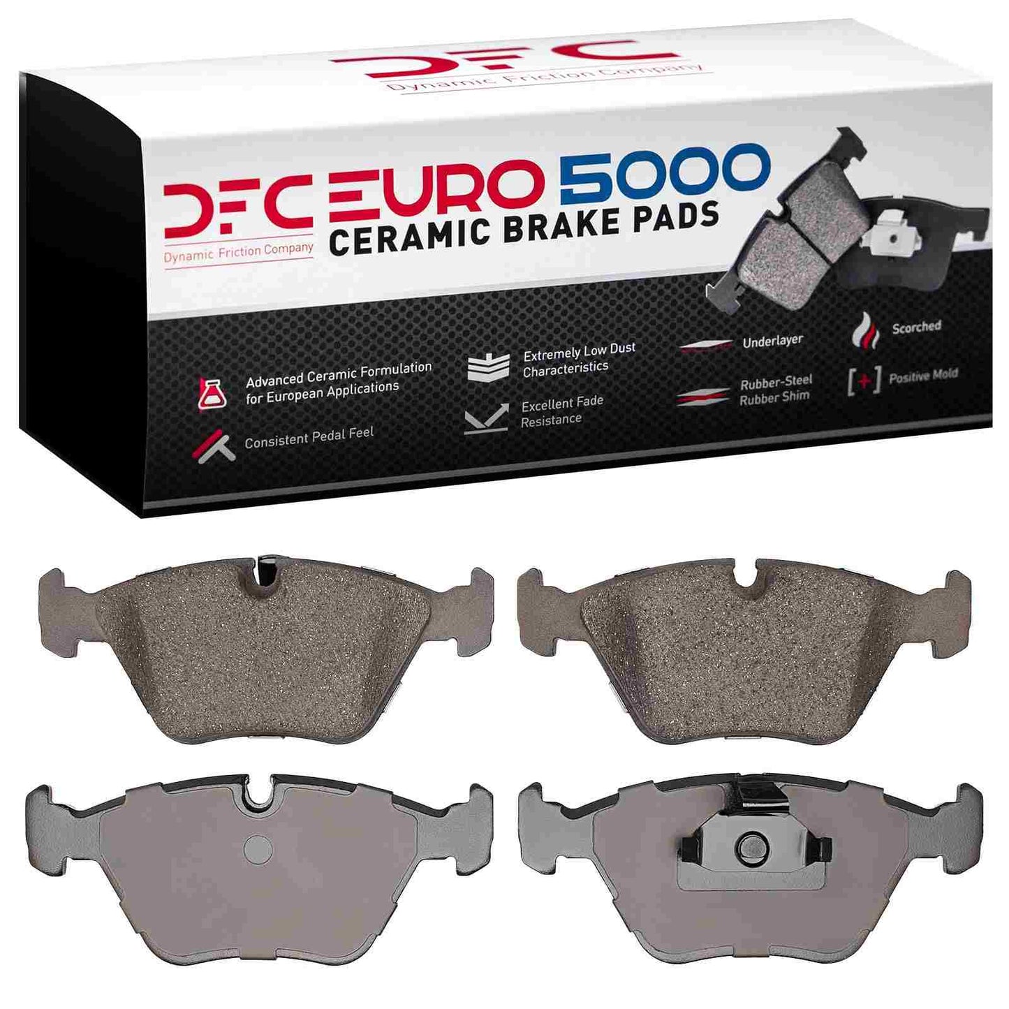 Dynamic Friction Company Disc Brake Pad Set 1600-0725-00