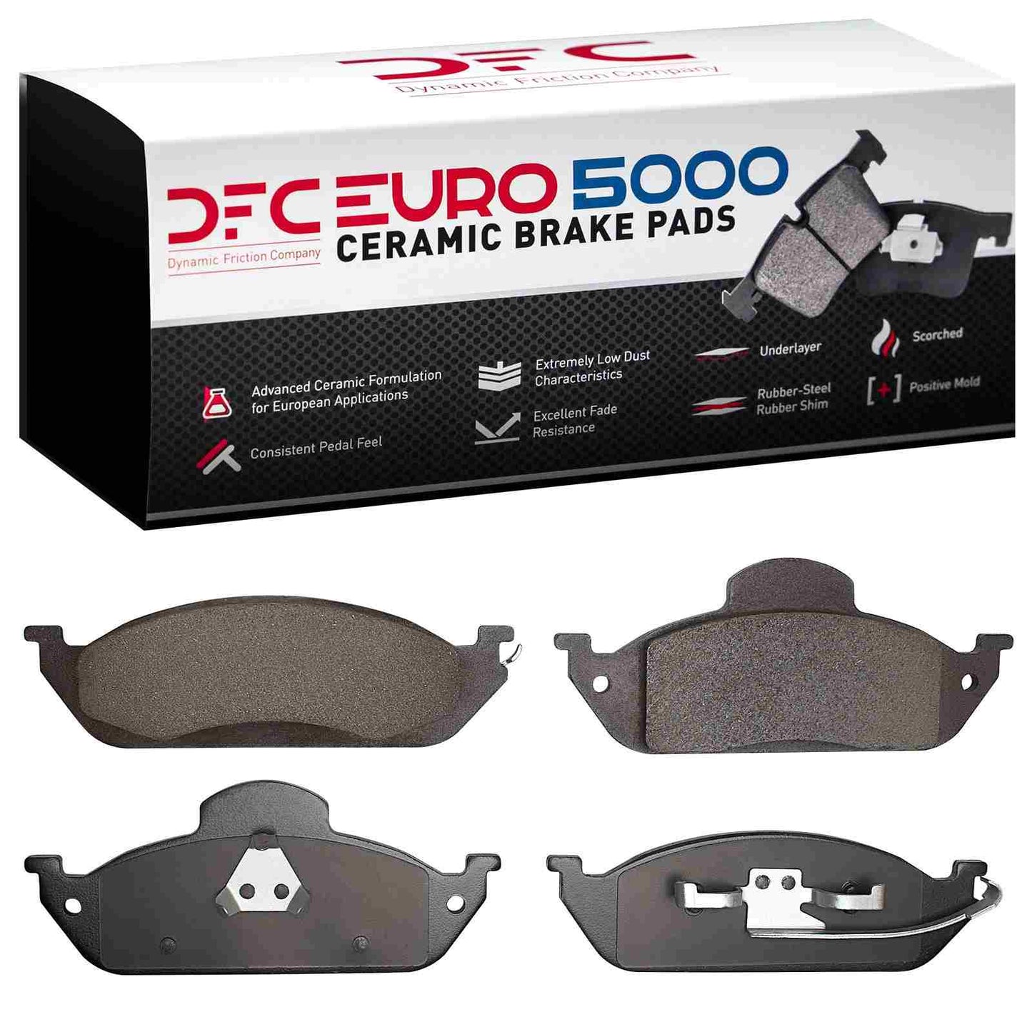 Dynamic Friction Company Disc Brake Pad Set 1600-0760-00