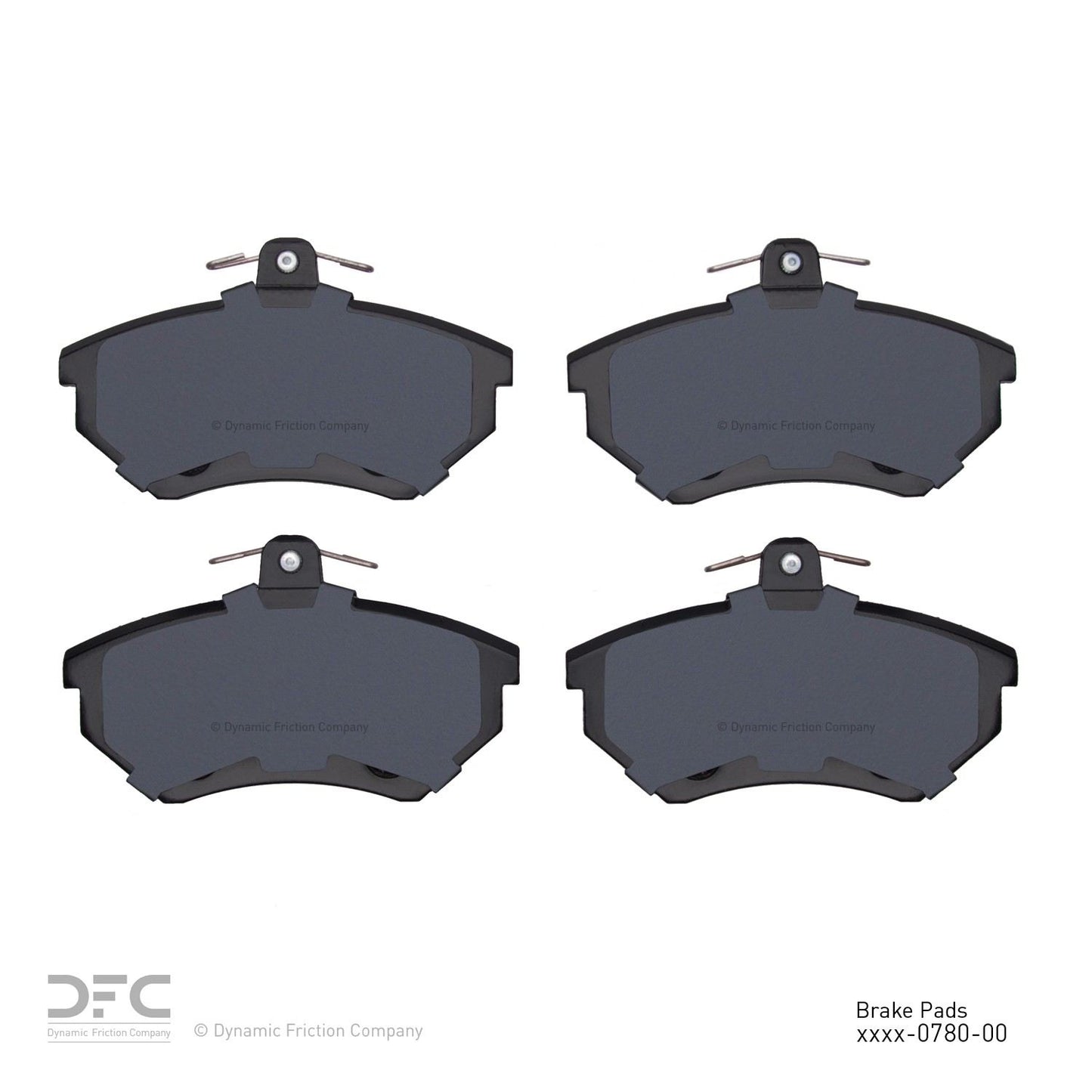 Dynamic Friction Company Disc Brake Pad Set 1600-0780-00