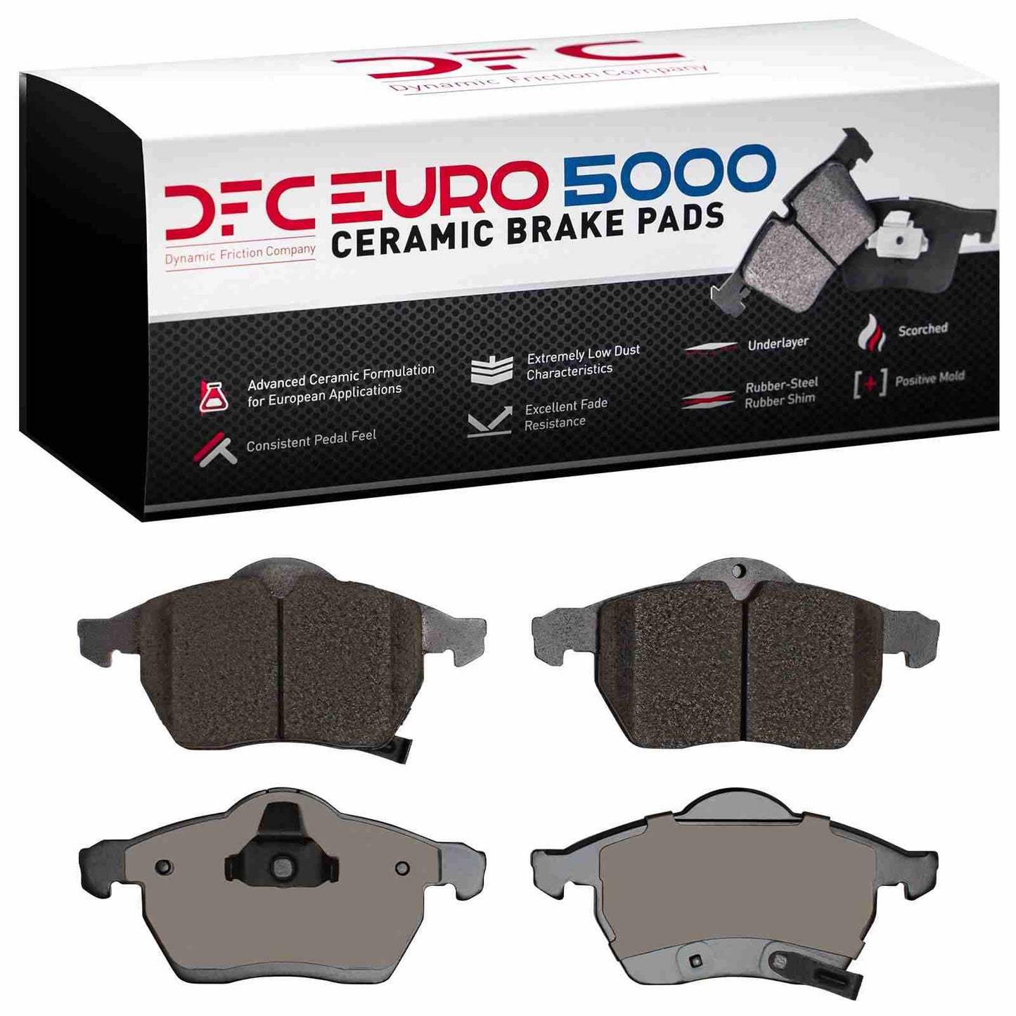 Dynamic Friction Company Disc Brake Pad Set 1600-0819-00