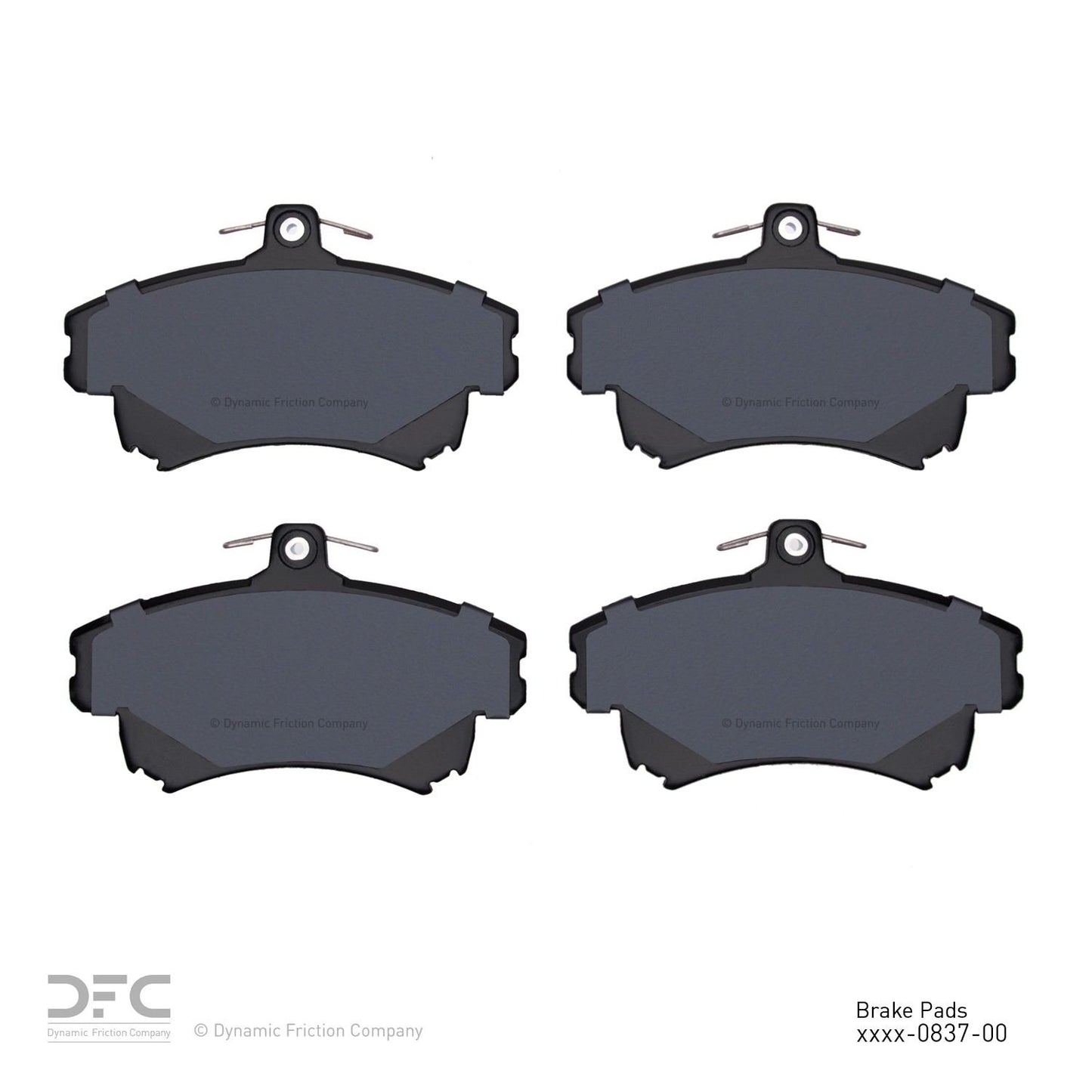 Dynamic Friction Company Disc Brake Pad Set 1600-0837-00