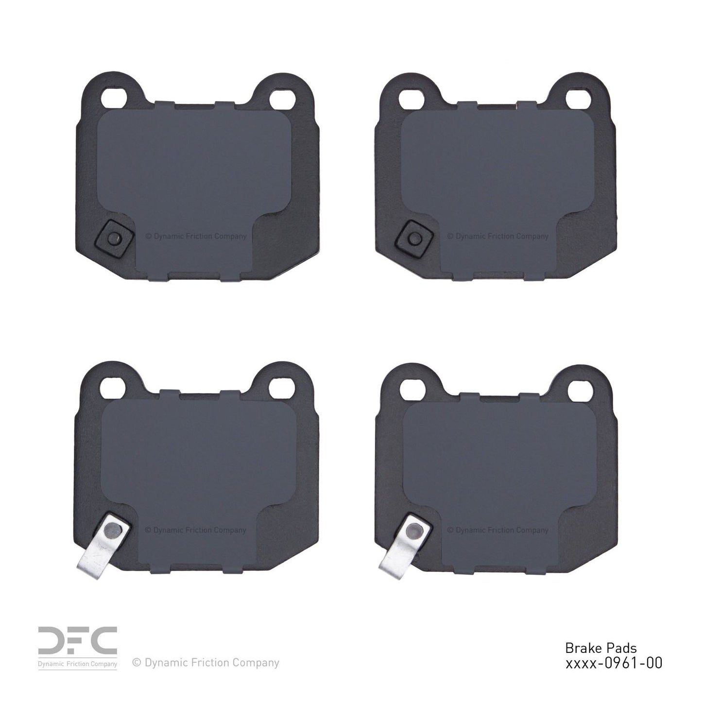 Dynamic Friction Company Disc Brake Pad Set 1600-0961-00