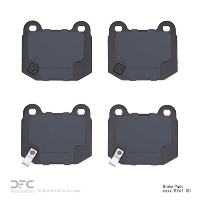 Dynamic Friction Company Disc Brake Pad Set 1600-0961-00