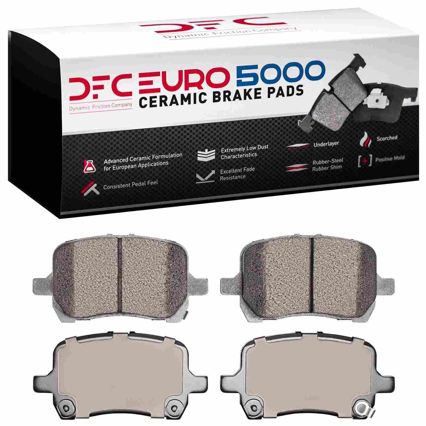 Dynamic Friction Company Disc Brake Pad Set 1600-1028-00