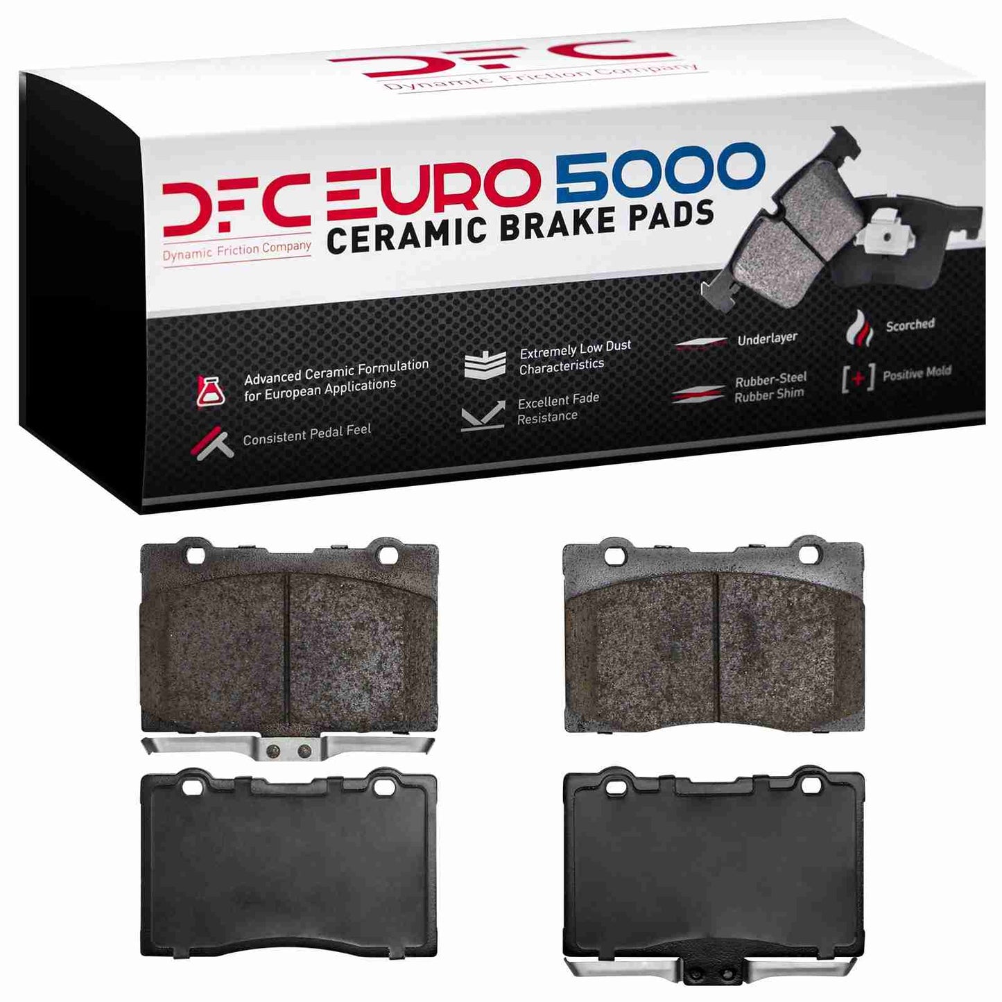 Dynamic Friction Company Disc Brake Pad Set 1600-1091-00