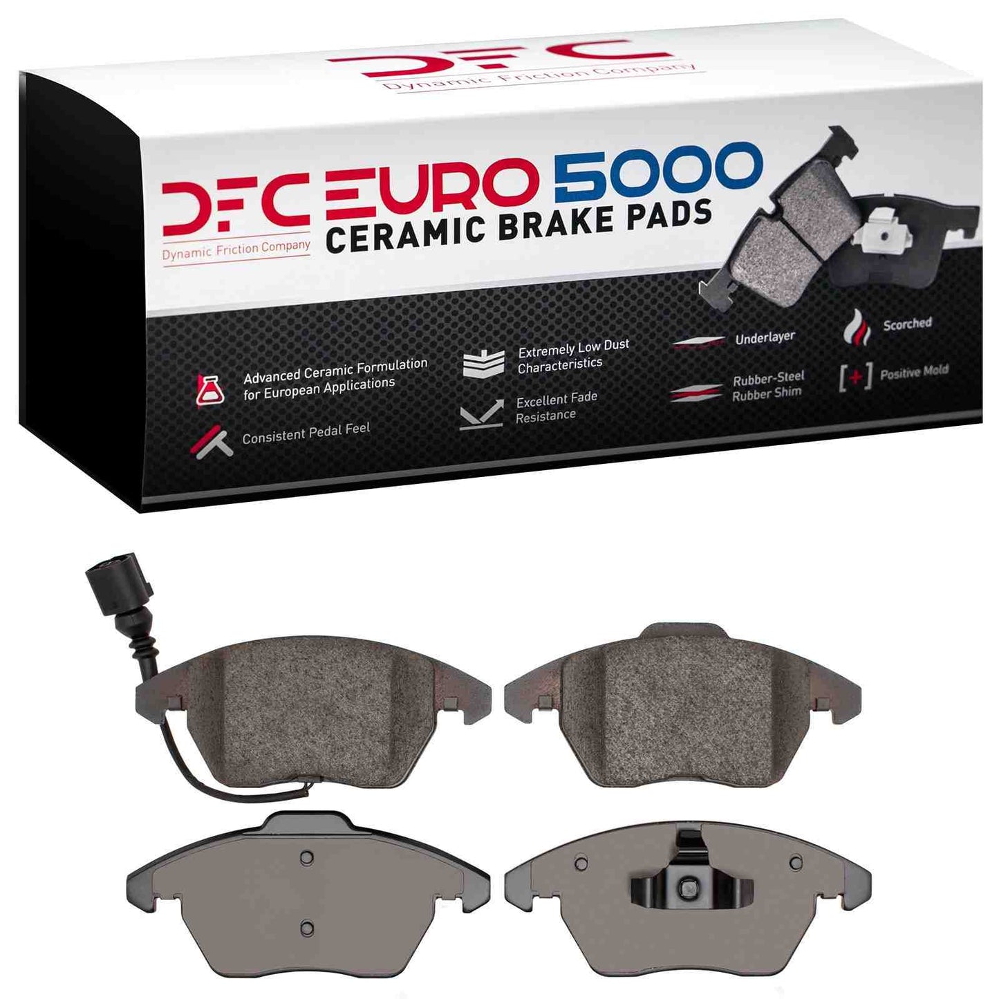 Dynamic Friction Company Disc Brake Pad Set 1600-1107-00