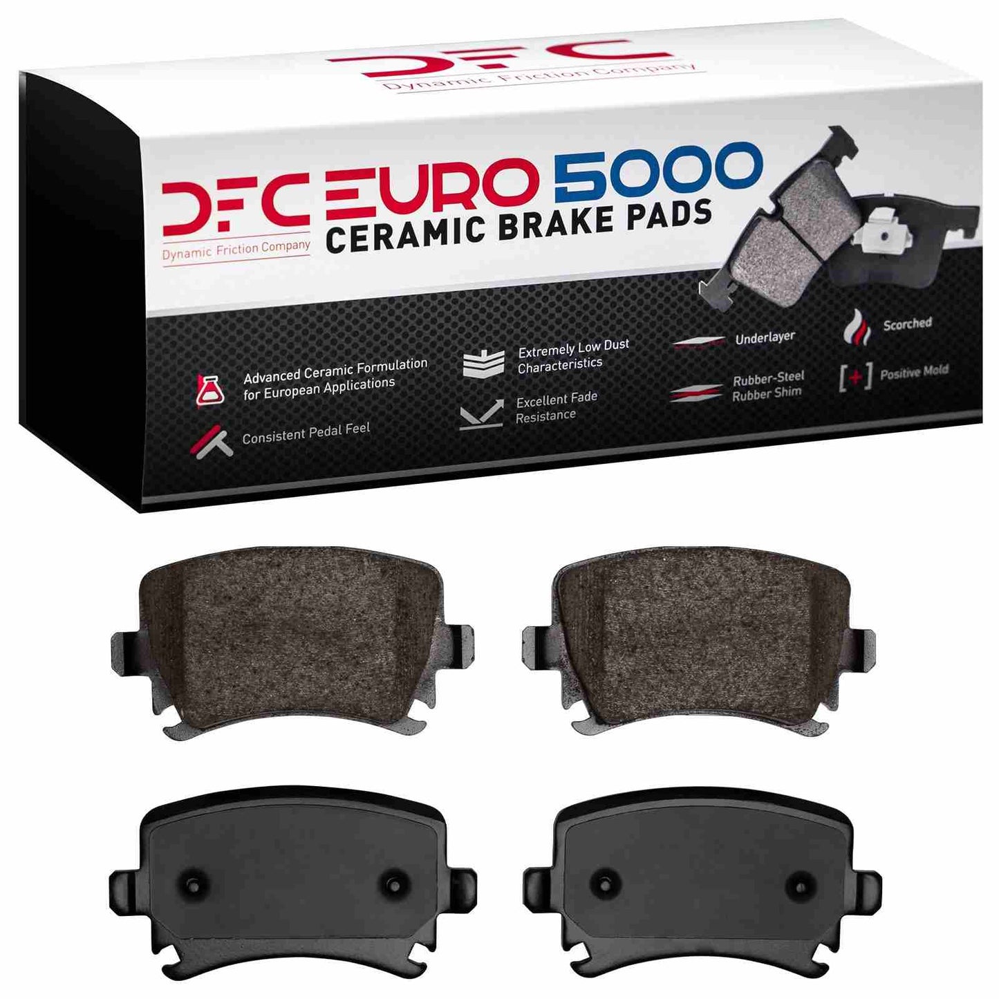 Dynamic Friction Company Disc Brake Pad Set 1600-1108-00