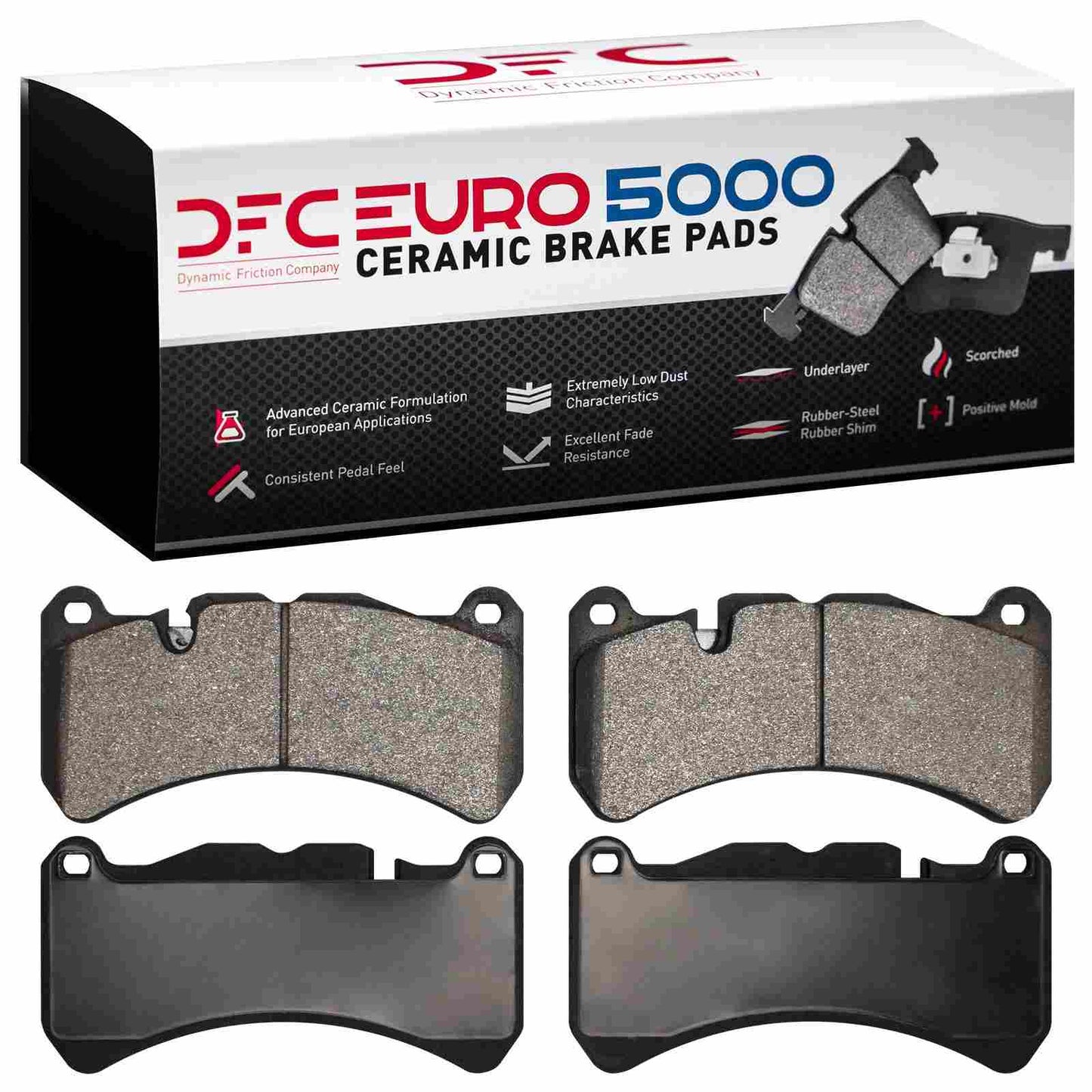 Dynamic Friction Company Disc Brake Pad Set 1600-1116-00