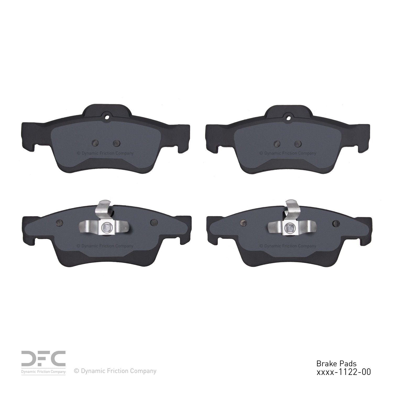 Dynamic Friction Company Disc Brake Pad Set 1600-1122-00