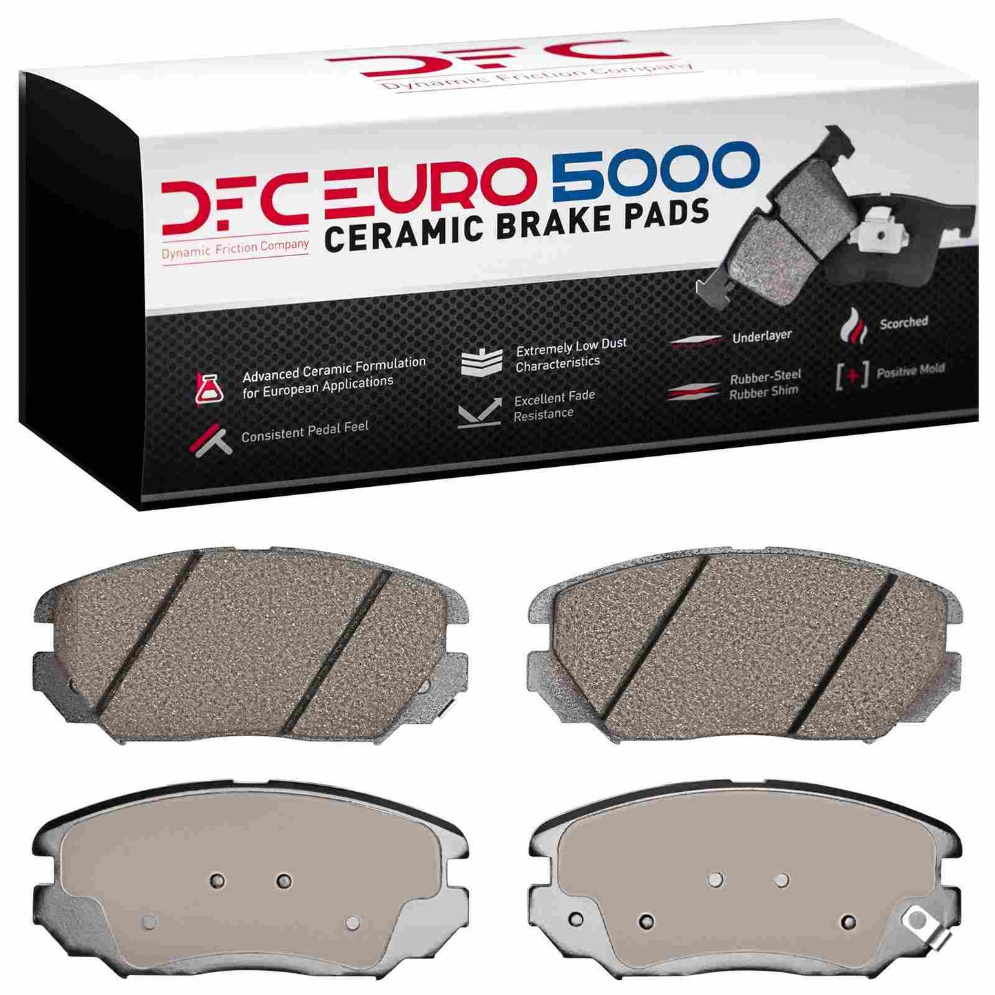 Dynamic Friction Company Disc Brake Pad Set 1600-1125-00