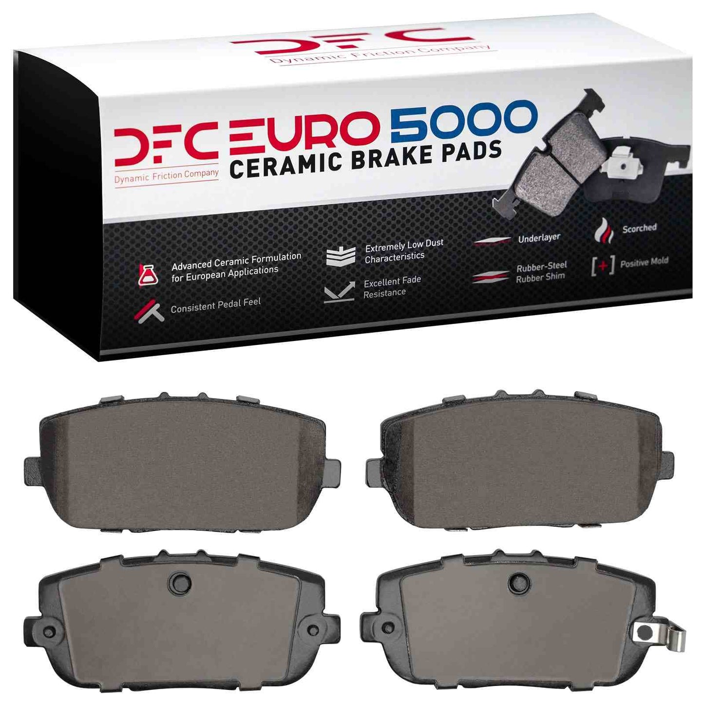 Dynamic Friction Company Disc Brake Pad Set 1600-1180-00