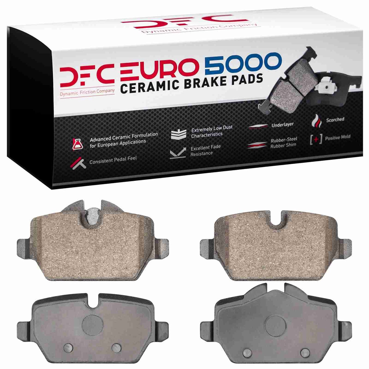 Dynamic Friction Company Disc Brake Pad Set 1600-1226-00