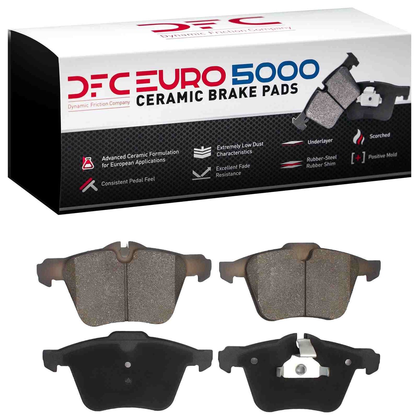 Dynamic Friction Company Disc Brake Pad Set 1600-1240-00