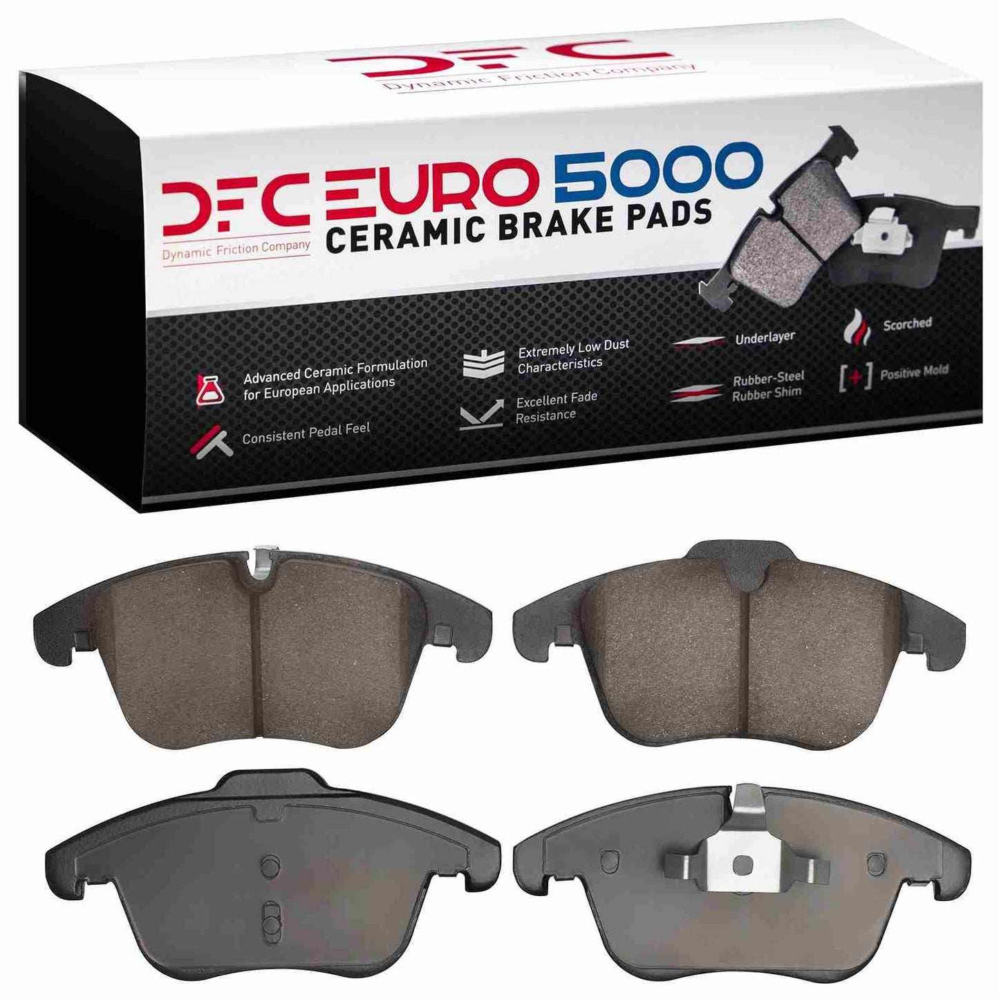 Dynamic Friction Company Disc Brake Pad Set 1600-1241-00