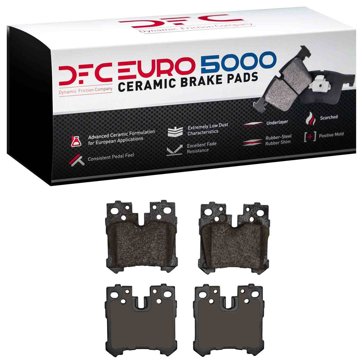 Dynamic Friction Company Disc Brake Pad Set 1600-1283-00