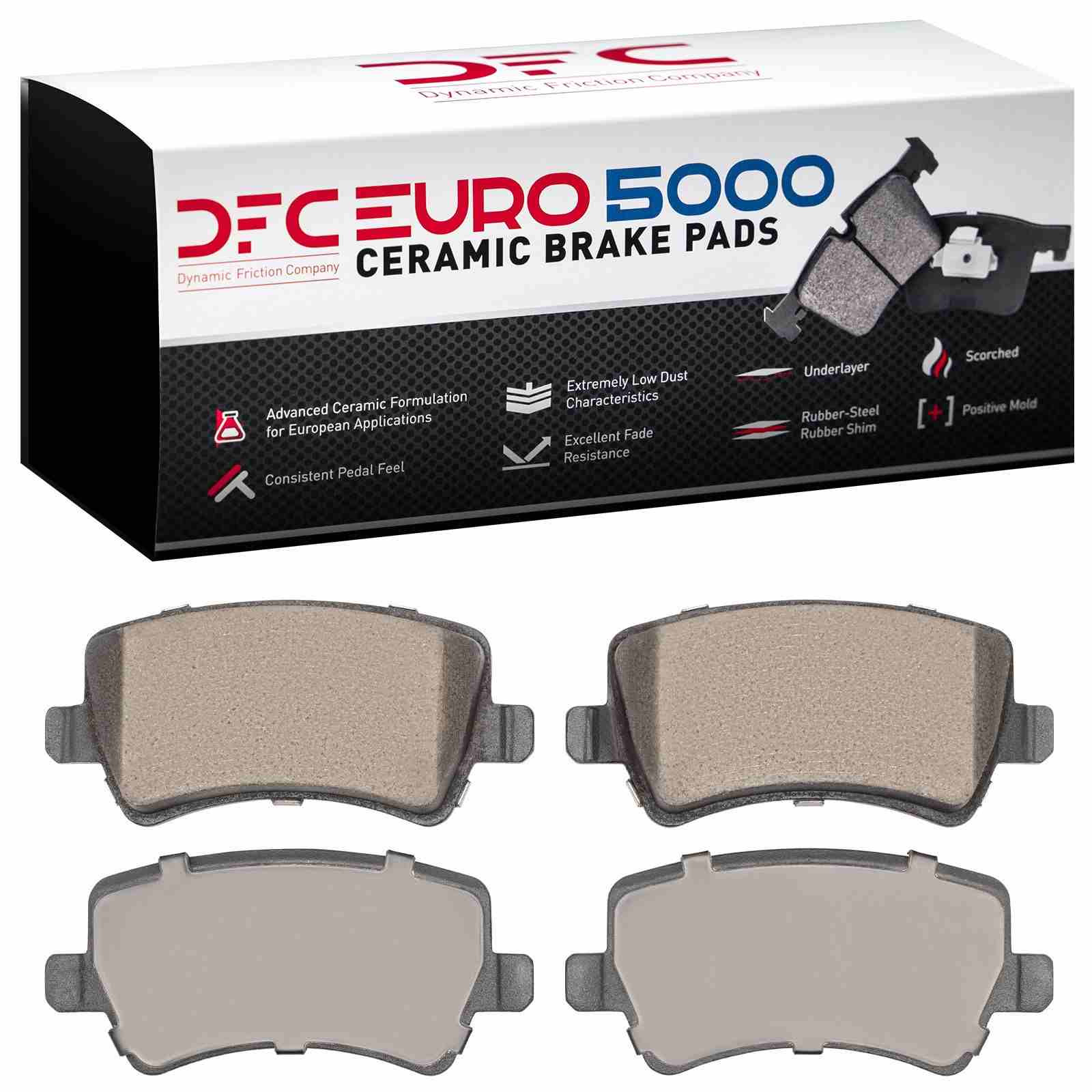 Dynamic Friction Company Disc Brake Pad Set 1600-1307-00